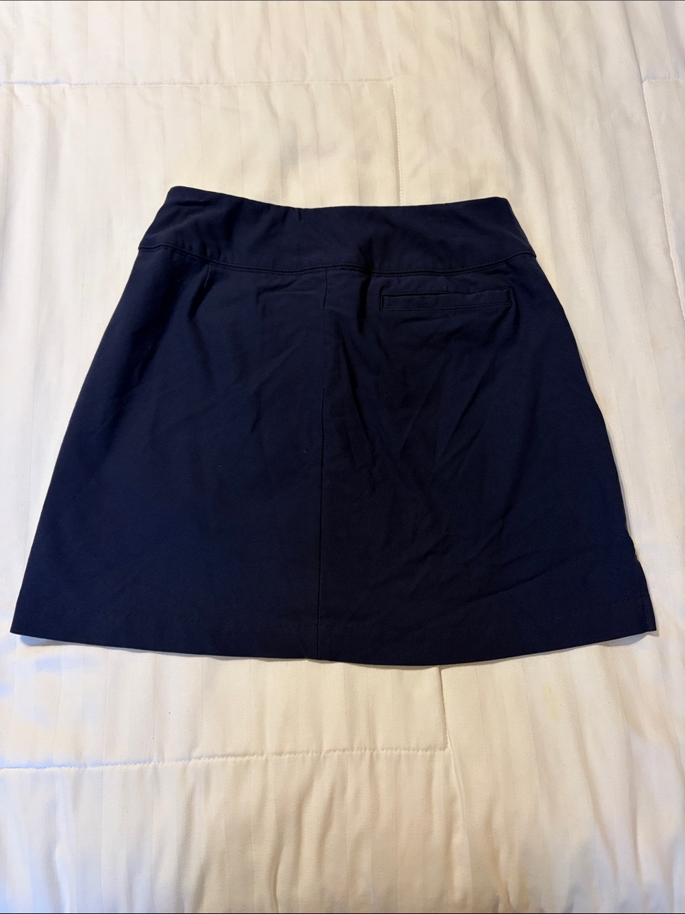 Lady Hagen Navy Active Mini Skort with Side Slits - Picture 4 of 4